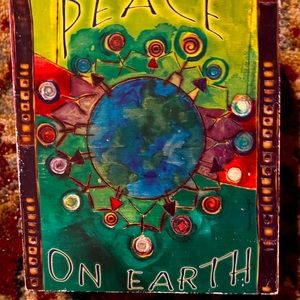 Carson Peace on Earth Wooden Picture